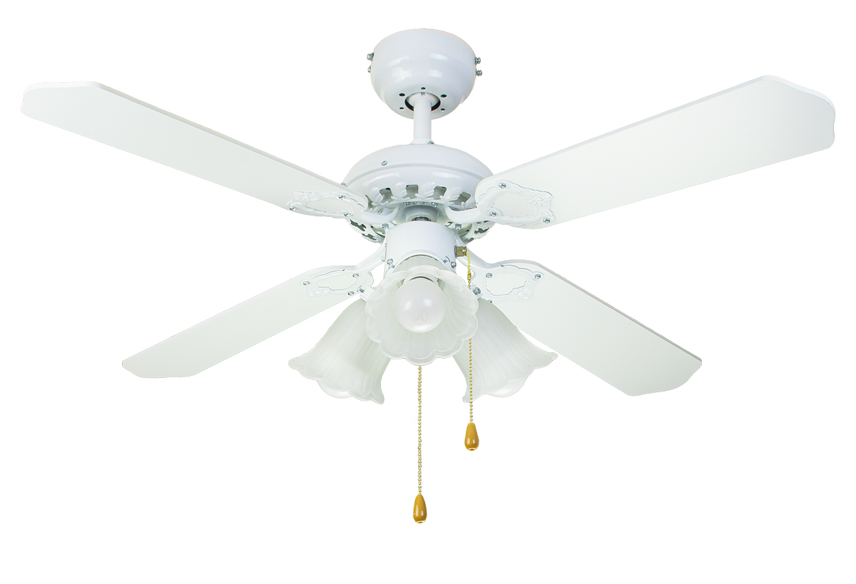 Потолочный люстра-вентилятор Dreamfan Princess White 105