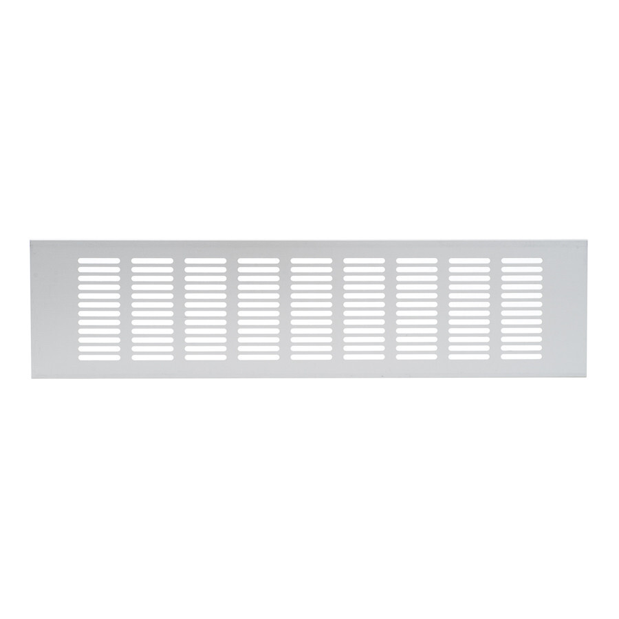 Вентиляционная решетка Благовест 80x500, серебро