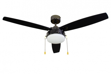 Потолочный люстра-вентилятор Dreamfan Fusion Black Chrome 132